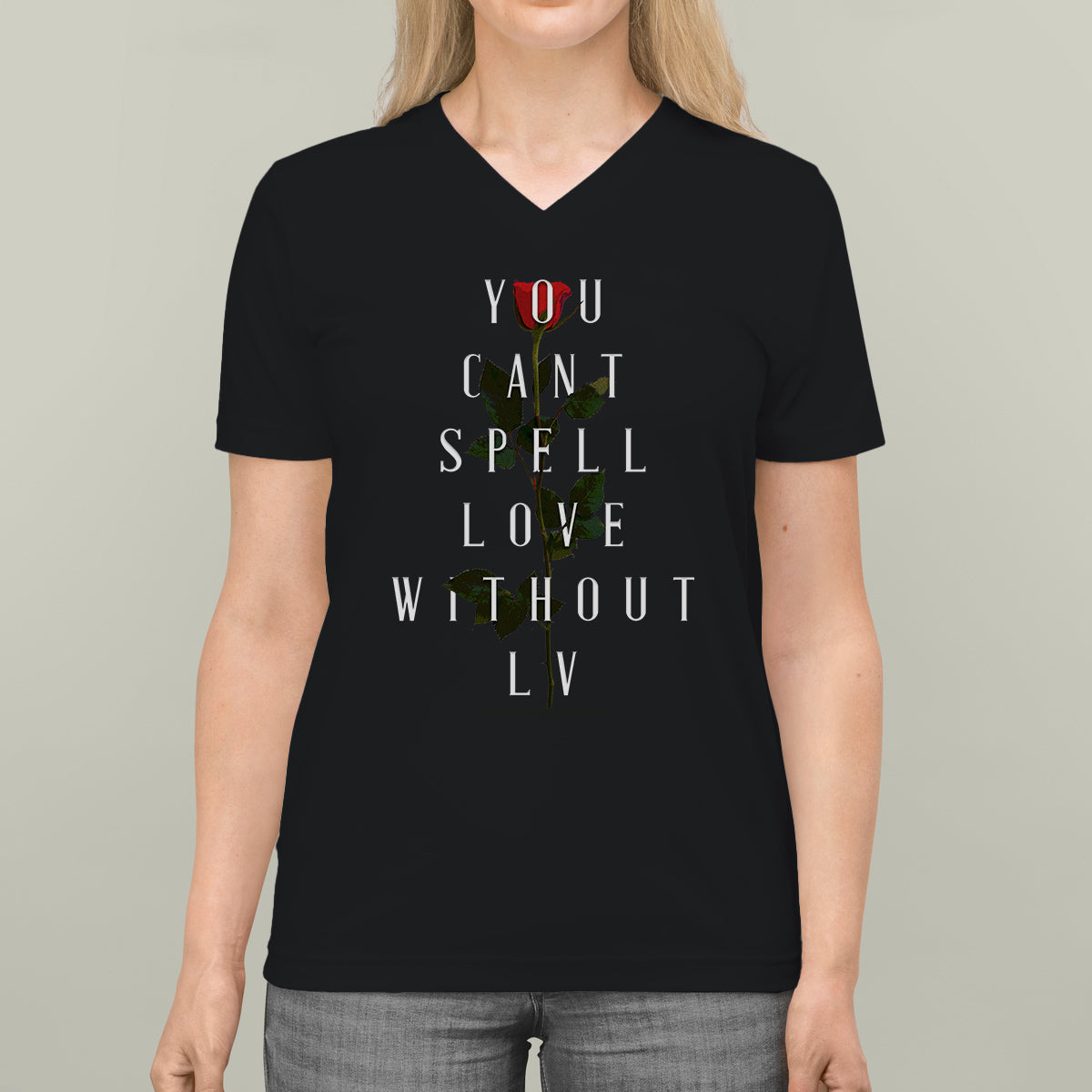 Buy Me A Rose - V-Neck Women's T-Shirt