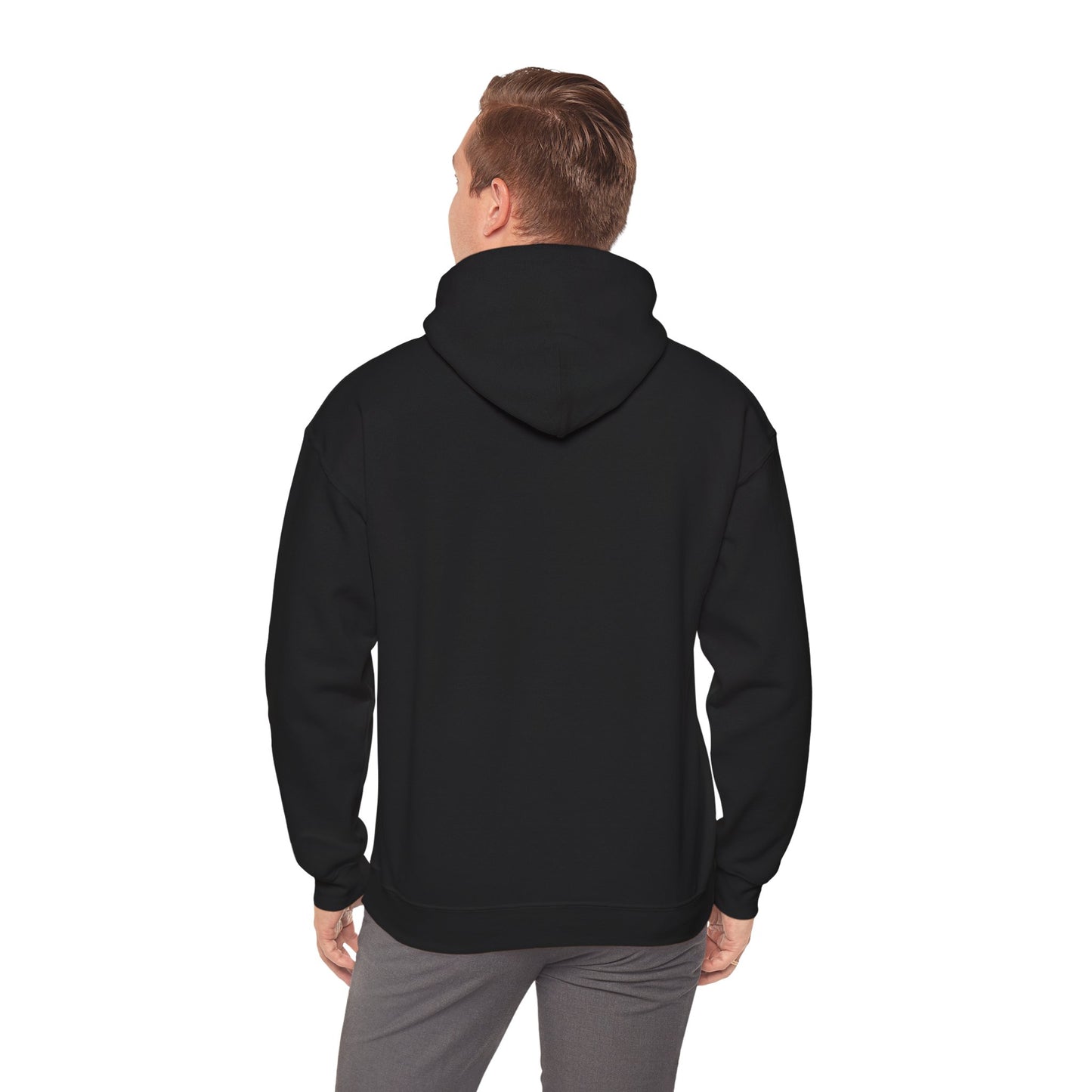 Luther Hoodie Unisex Heavy Blend™ Black Pullover Sweatshirt