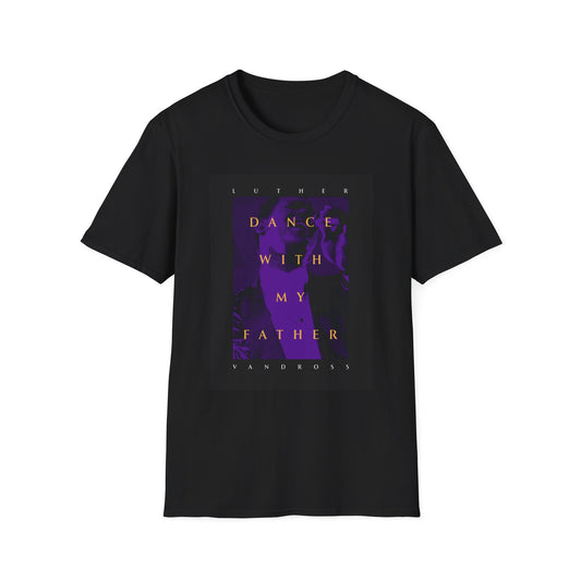 Dance With My Father Image Unisex Softstyle Black T-Shirt